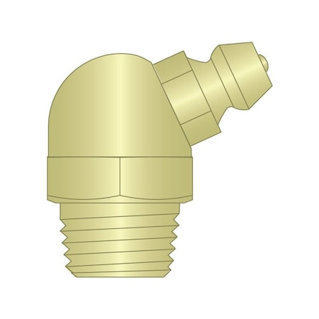 Heritage Industrial Thread Form Grease Fitt, 1/8"-27 65D Zn H1722